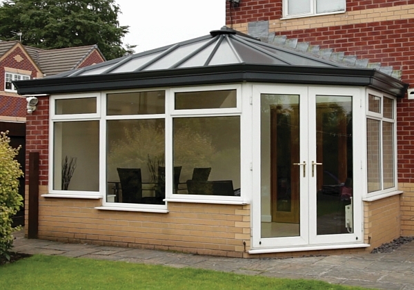 Solid (or Solid & Glass) Roof Conservatory